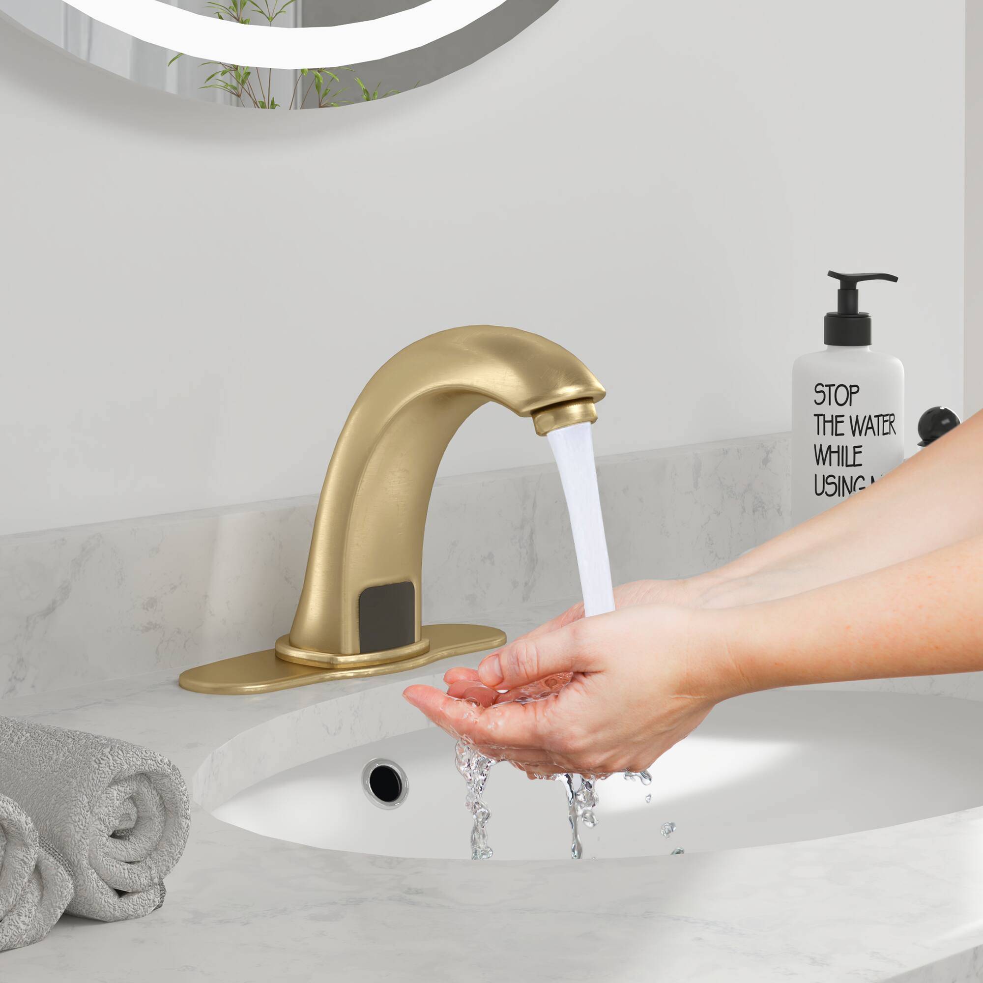 STOP THE WATER WHILE USING