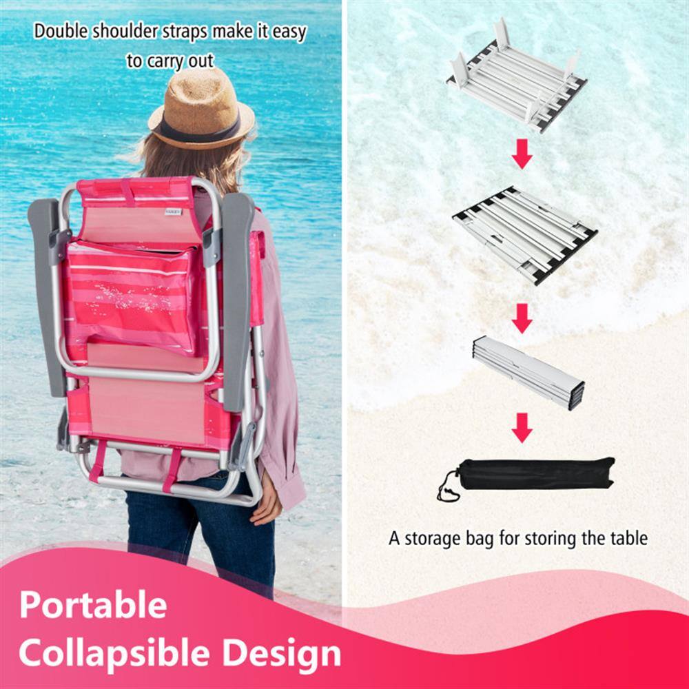 Double shoulder straps make it easy to carry out

Portable Collapsible Design

A storage bag for storing the table