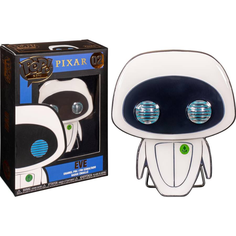 10 Inch Pin Disney WALL E 3 Inch Funko POP Pin | EVE White - Best Buy