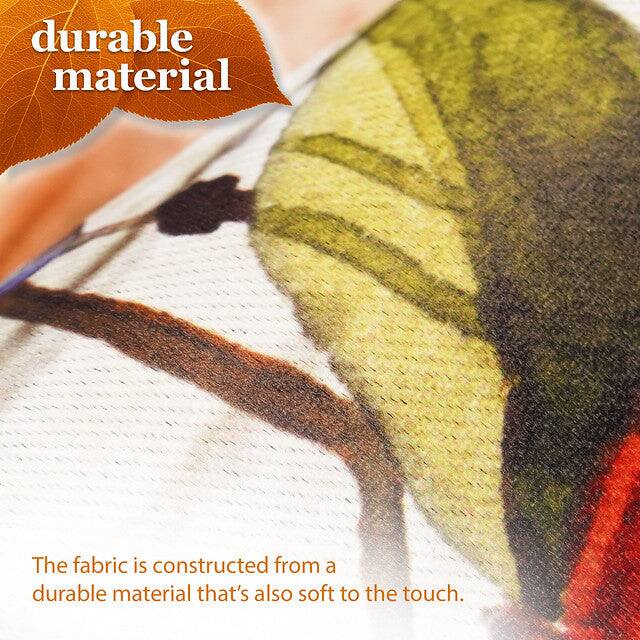 durable material

The fabric is constructed from a durable material that's also soft to the touch.