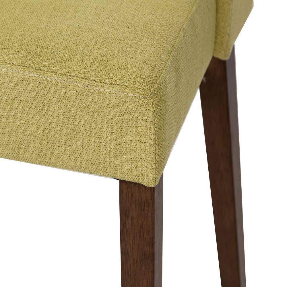 Alt View 4. Liberty Furniture Industries - Space Savers Nido Chair - Green (RTA) in Satin Walnut - Brown.