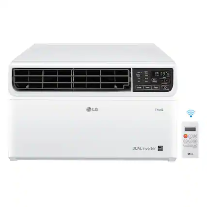 Th - 1a - iyy - - - - - - - - - 88 . - Temp -an Ceni -- - Mode Timer Sleep LG ThinQ - DUAL Inverter - - - LG