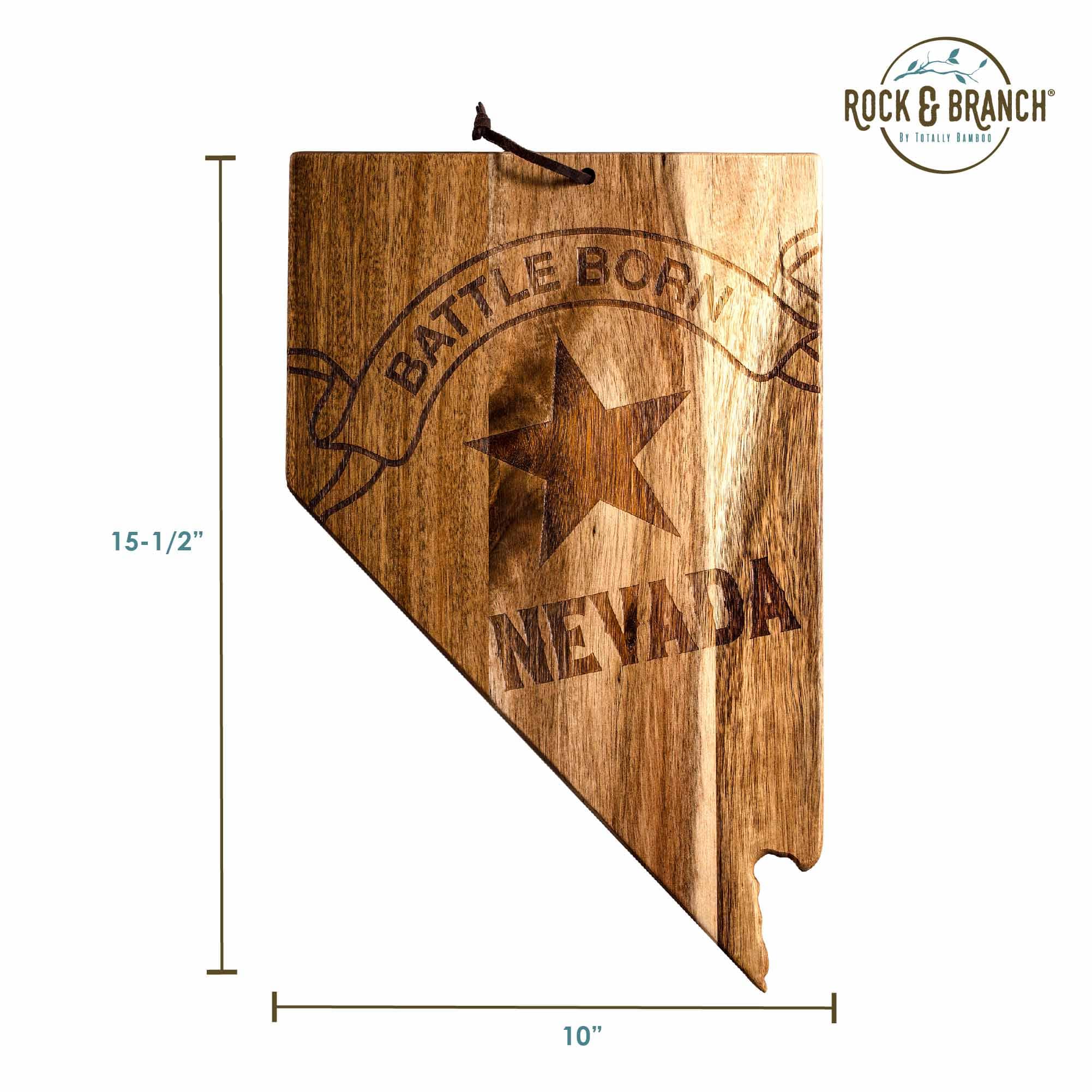 15-1/2" ROCK & BRANCH 11 TOTALY S.MOOO BATTLE BORN NEVADA 10"