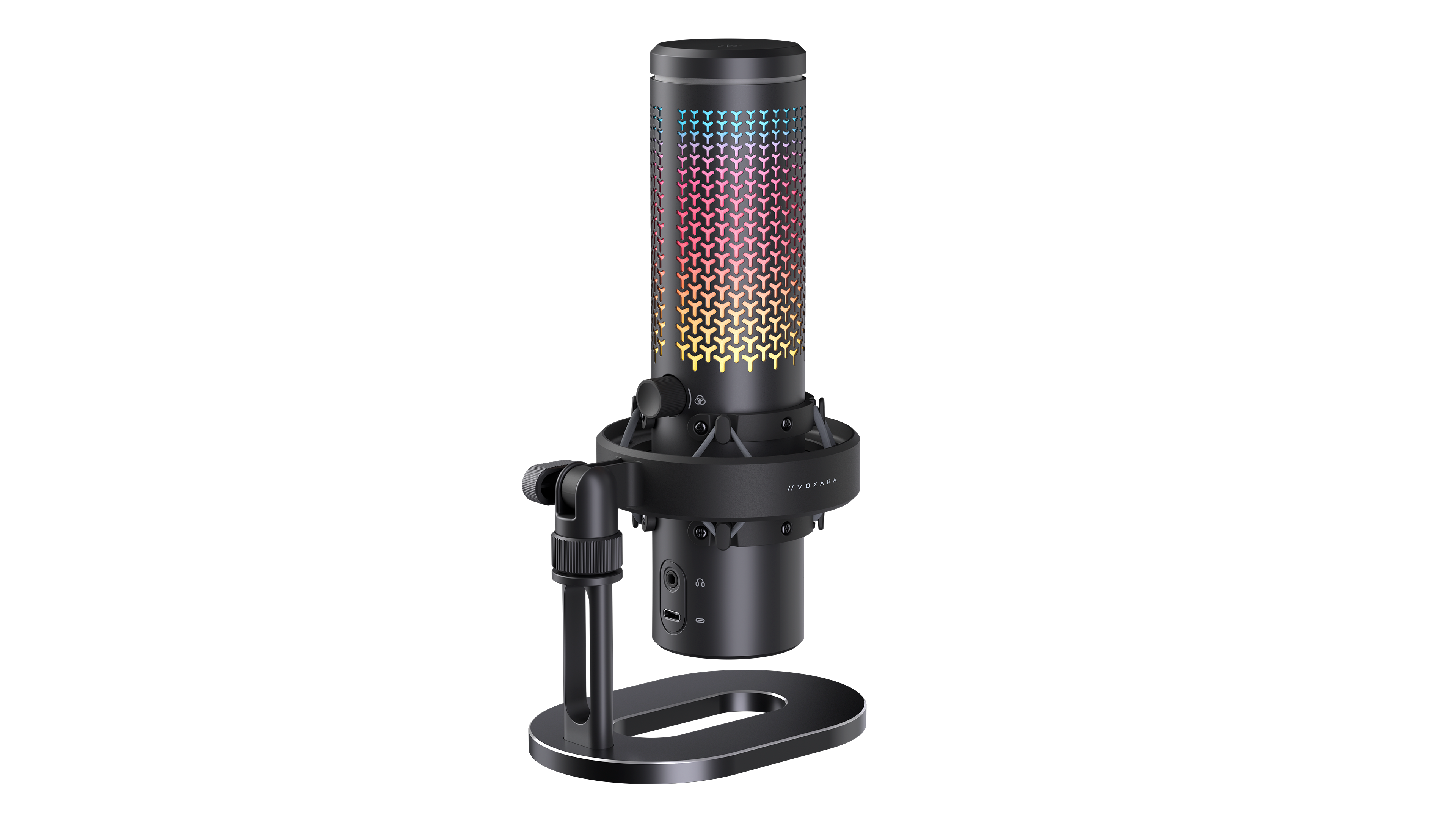 Alt View 11. CORSAIR - VOXARA USB Gaming Condenser Microphone - Black.