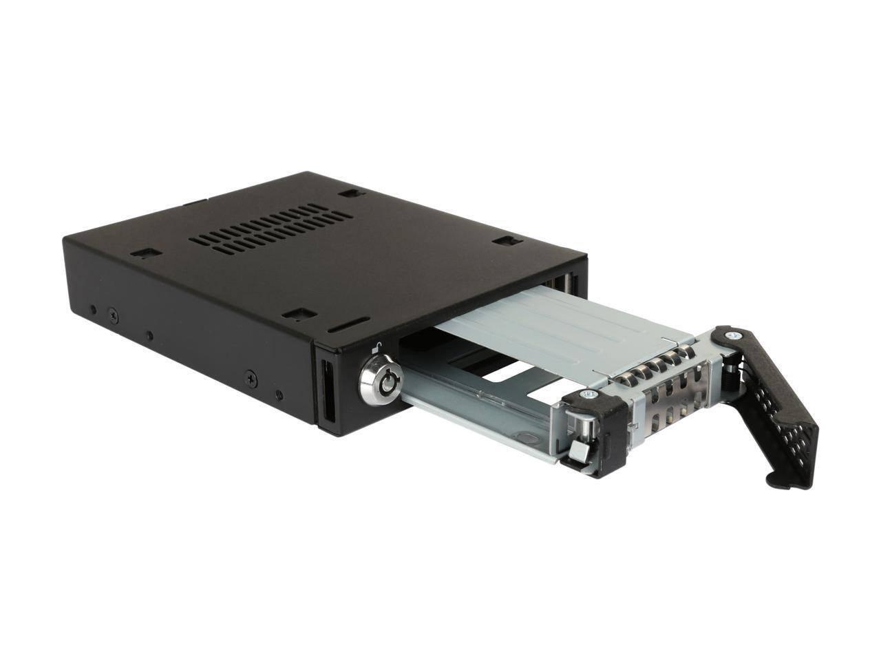 Alt View 5. Icy Dock - ICY DOCK MB601VK-B 2.5" U.2 NVMe SSD Mobile Rack For External 3.5" Drive Bay.
