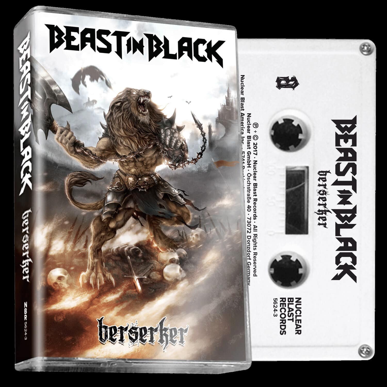 Beast in Black - Berserker - White  - CASSETTES