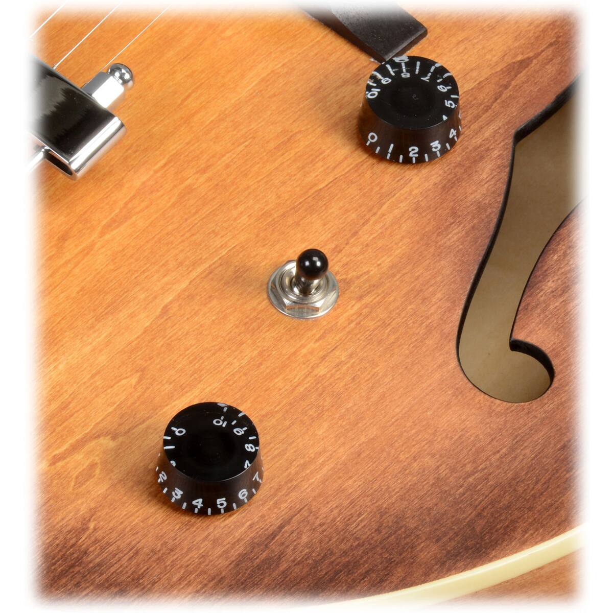 Alt View 2. Ibanez - Ibanez Artcore AF55 Hollow-Body Electric Guitar, Tobacco Flat.