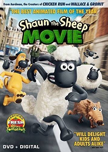 Front. Shaun the Sheep Movie   - DVD.