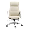 Eureka Ergonomic - Ergonomic Executive Office Chair with Lumbar Support & High Back Support - Off-white
