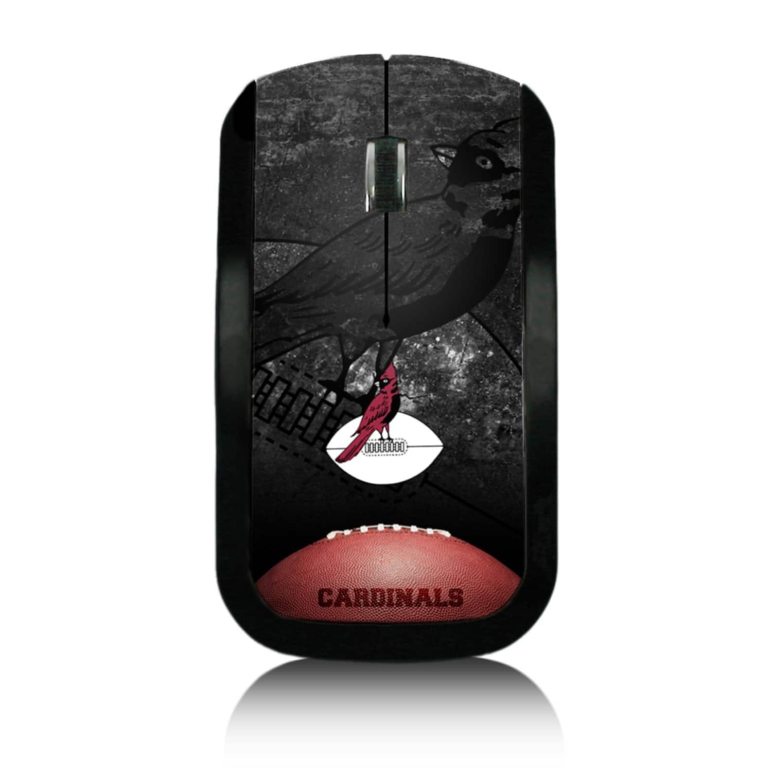 Keyscaper - Chicago Cardinals Legendary Design Wireless Mouse - Wireless - Multicolor