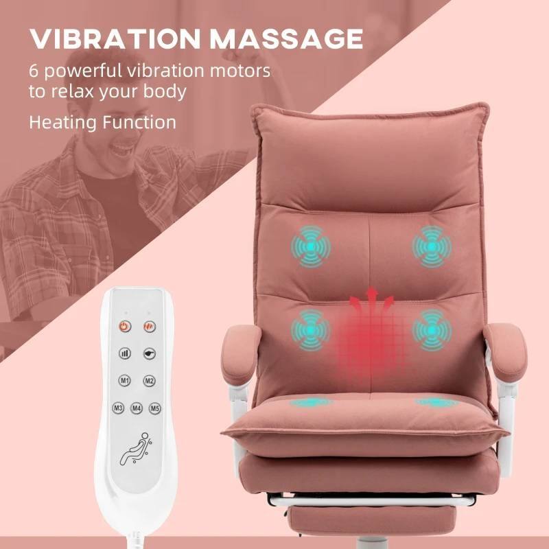 VIBRATION MASSAGE  
6 powerful vibration motors to relax your body  
Heating Function  

M1 M2 M3 M4 M5
