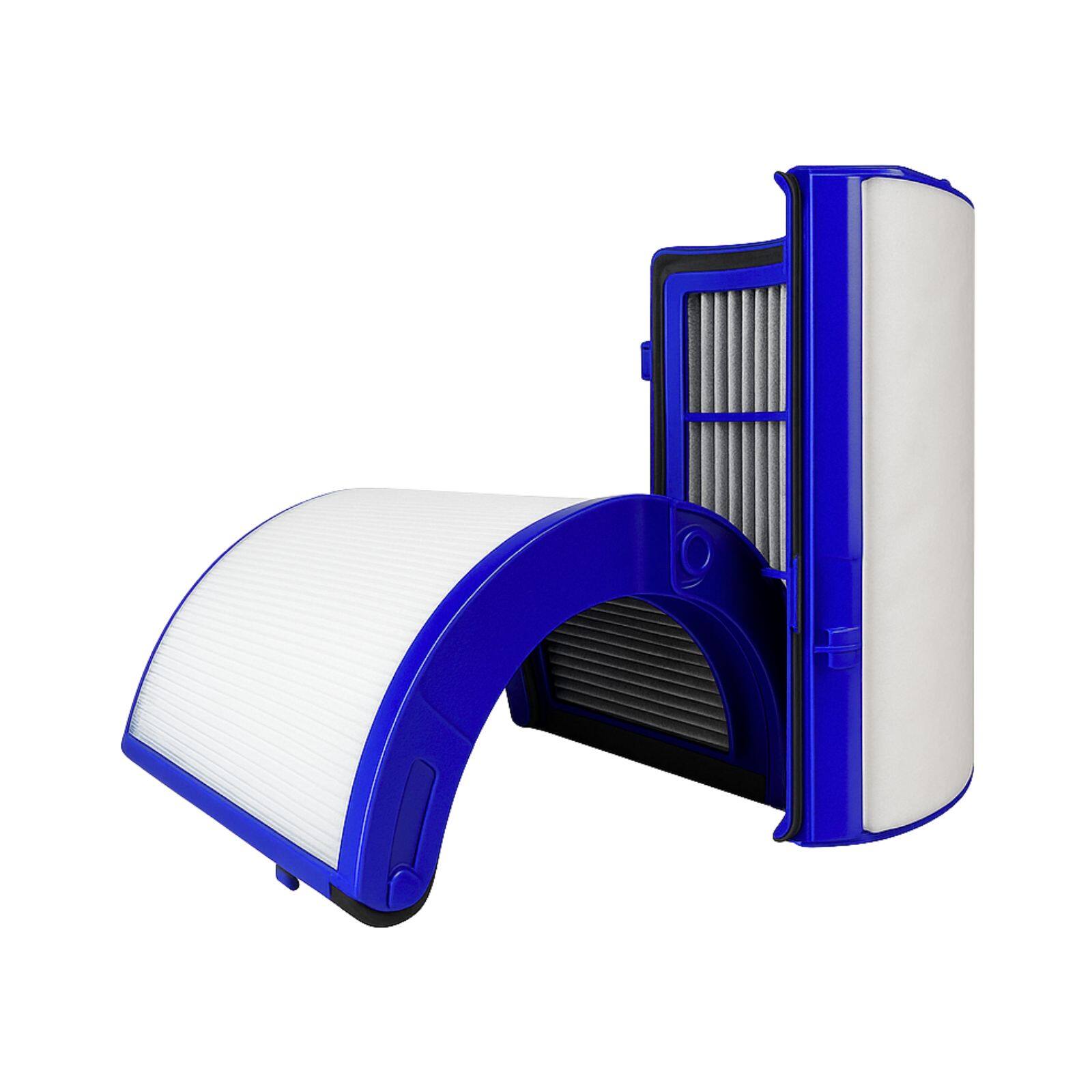 Alt View 1. Nispira - Nispira 2 in 1 HEPA Carbon Filter Compatible with Dyson PH TP HP Air Purifiers 970341 01 1 Pack.