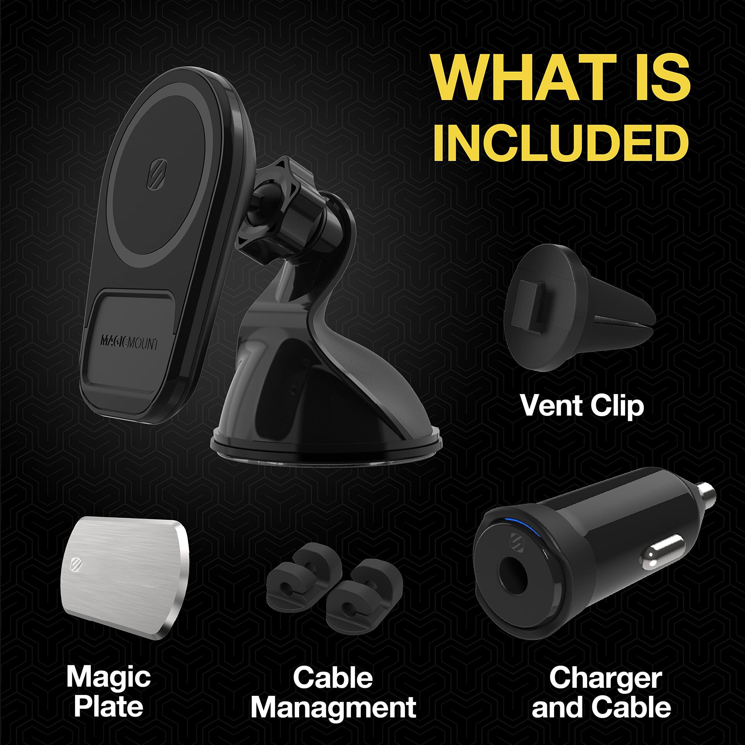 WHAT IS INCLUDED

- Magic Plate
- Vent Clip
- Cable Management
- Charger and Cable