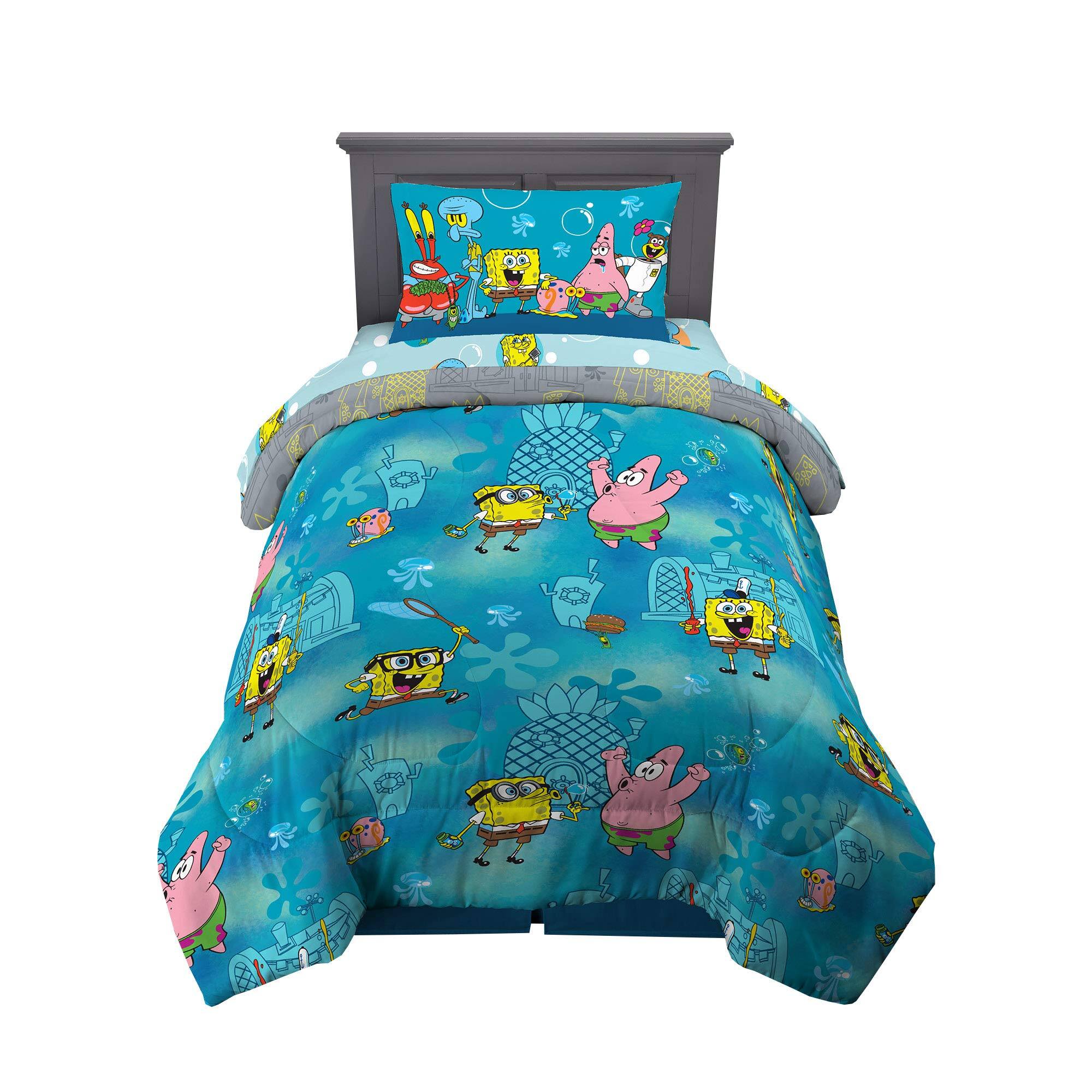 Spongebob 4 Piece Twin Size