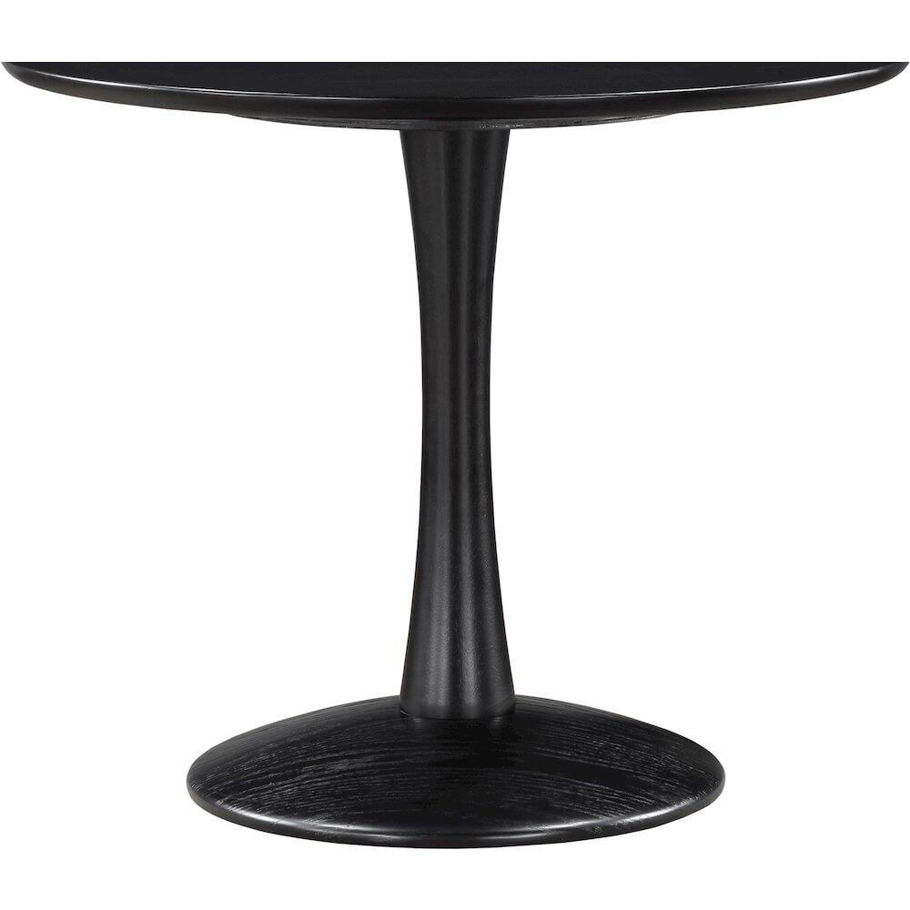 Alt View 3. Meridian Furniture - Holly Black Dining Table - Black.