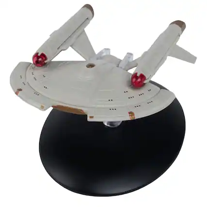Front. Eaglemoss - Eaglemoss Star Trek Starships Replica | United Earth Starfleet Intrepid - Grey.