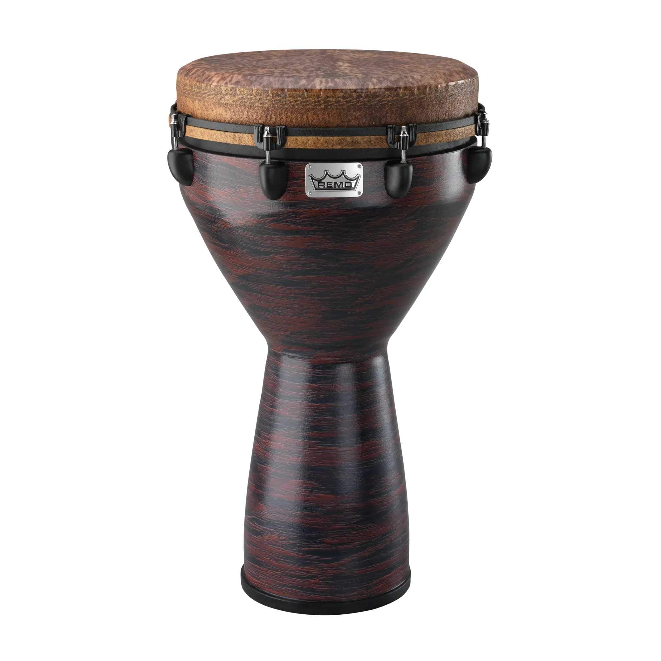 Remo - Djembe, Mondoo, Infinity, Key-tuned, 14 X 25, Skyndeep Natural, Goat Stripe Brown, Co price history on PriceWatchPro