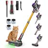 Front. COQOOL - Cordless Stick Vacuum Cleaner 450W/48Kpa, 45 Mins Max Runtime, for Pet Hair Car Carpet Hardwood Floor - G.