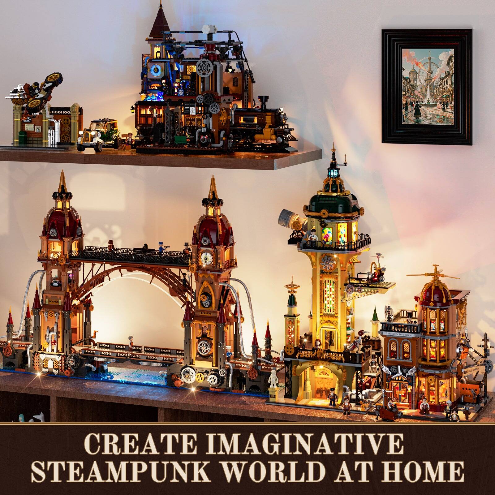 1,000 IXA  
1999  

CREATE IMAGINATIVE STEAMPUNK WORLD AT HOME