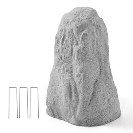 VEVOR - Faux Rock Cover, Outdoor Fake Rock Well Pump Cover, Realistic Natural Texture, Weather-Resistant Artificial Boulder - Light Gray