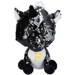 FOCO - Pittsburgh Pirates 9'' Sequin Unicorn Plush Toy - Multicolor