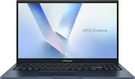 ASUS - Vivobook 15 15.6" FHD Laptop - Intel Core 3 100U (2024) - 8GB Memory - 128GB Storage - Quiet Blue