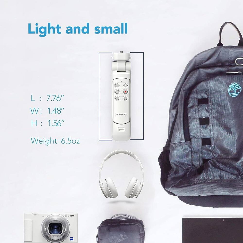 Light and small

L: 7.76"  
W: 1.48"  
H: 1.56"  
Weight: 6.5oz