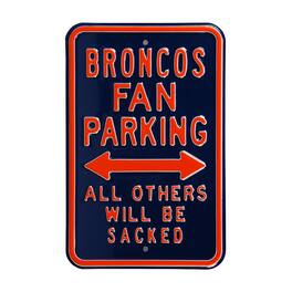 Authentic Street Signs - Steel Parking Street Sign - Multicolor