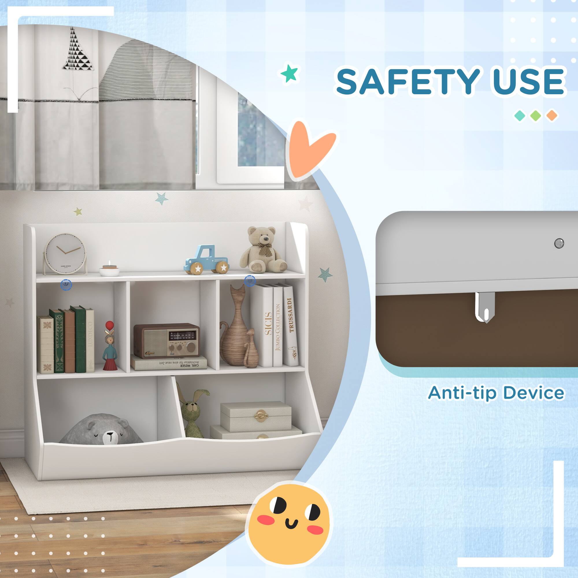 SAFETY USE

Anti-tip Device