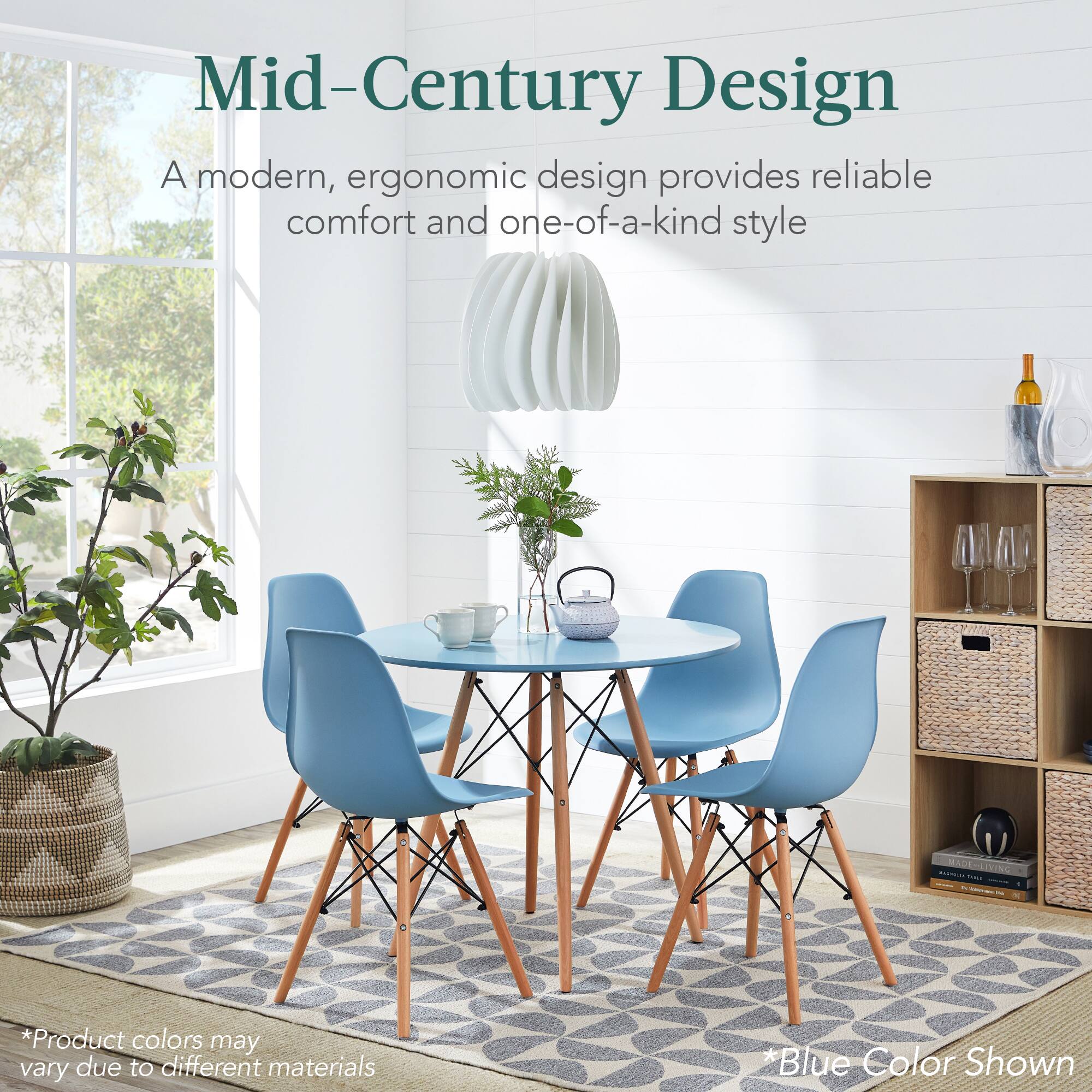Mid-Century Design

A modern, ergonomic design provides reliable comfort and one-of-a-kind style

*Product colors may vary due to different materials

*Blue Color Shown