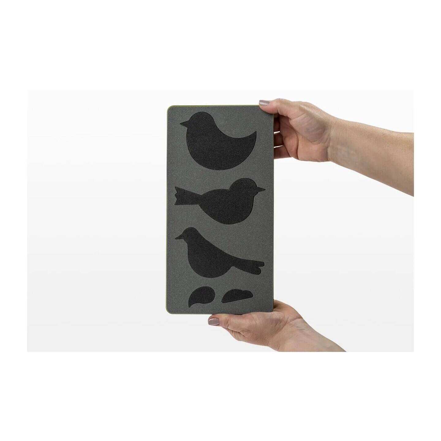 Alt View 2. AccuQuilt - Go Fabric Cutting Dies It Fits, Birds - Multicolor.