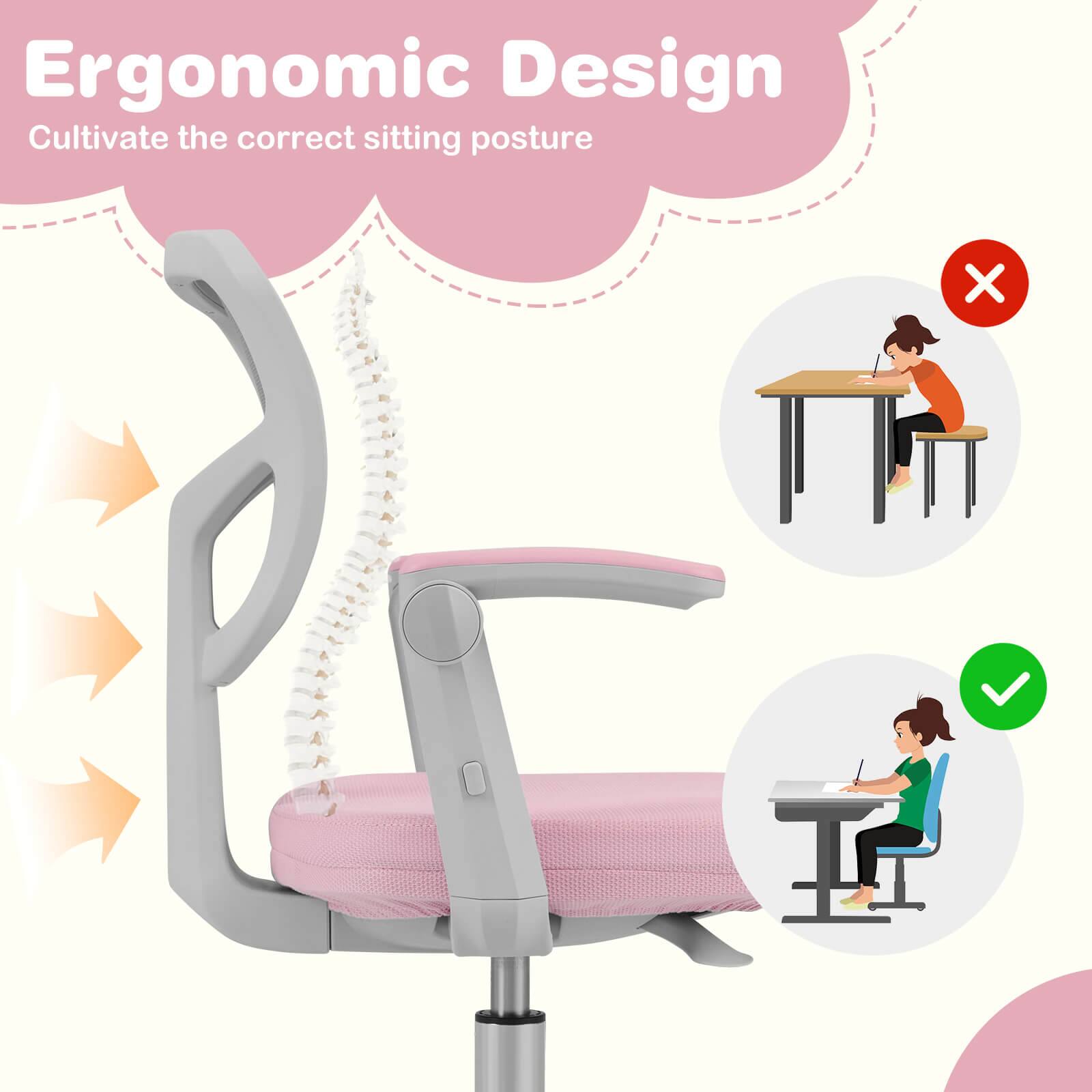 Ergonomic Design  
Cultivate the correct sitting posture
