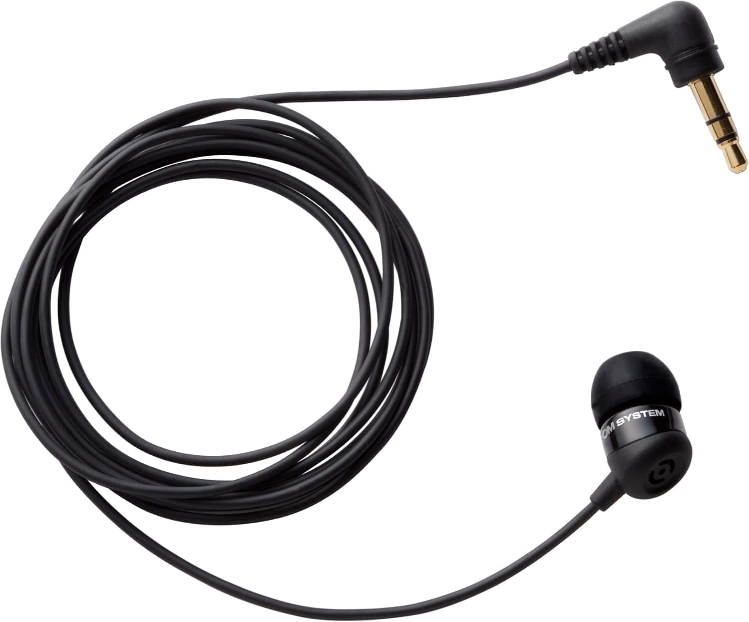 OM System - TP-8 Telephone Pick-Up Microphone for Landline & Cell Phone Voice Recording, 3.5mm Jack, Lightweight - Black