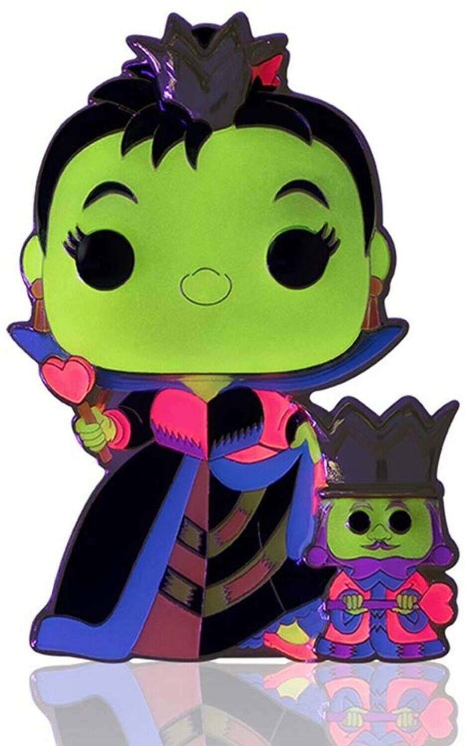 Alt View 1. Funko - FUNKO POP! PINS DISNEY ALICE: Queen and King   - APPAREL - Multicolor.