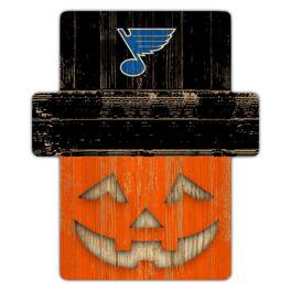 Fan Creations - St. Louis Blues 12" x 12" Jack-O-Lantern Display - Orange