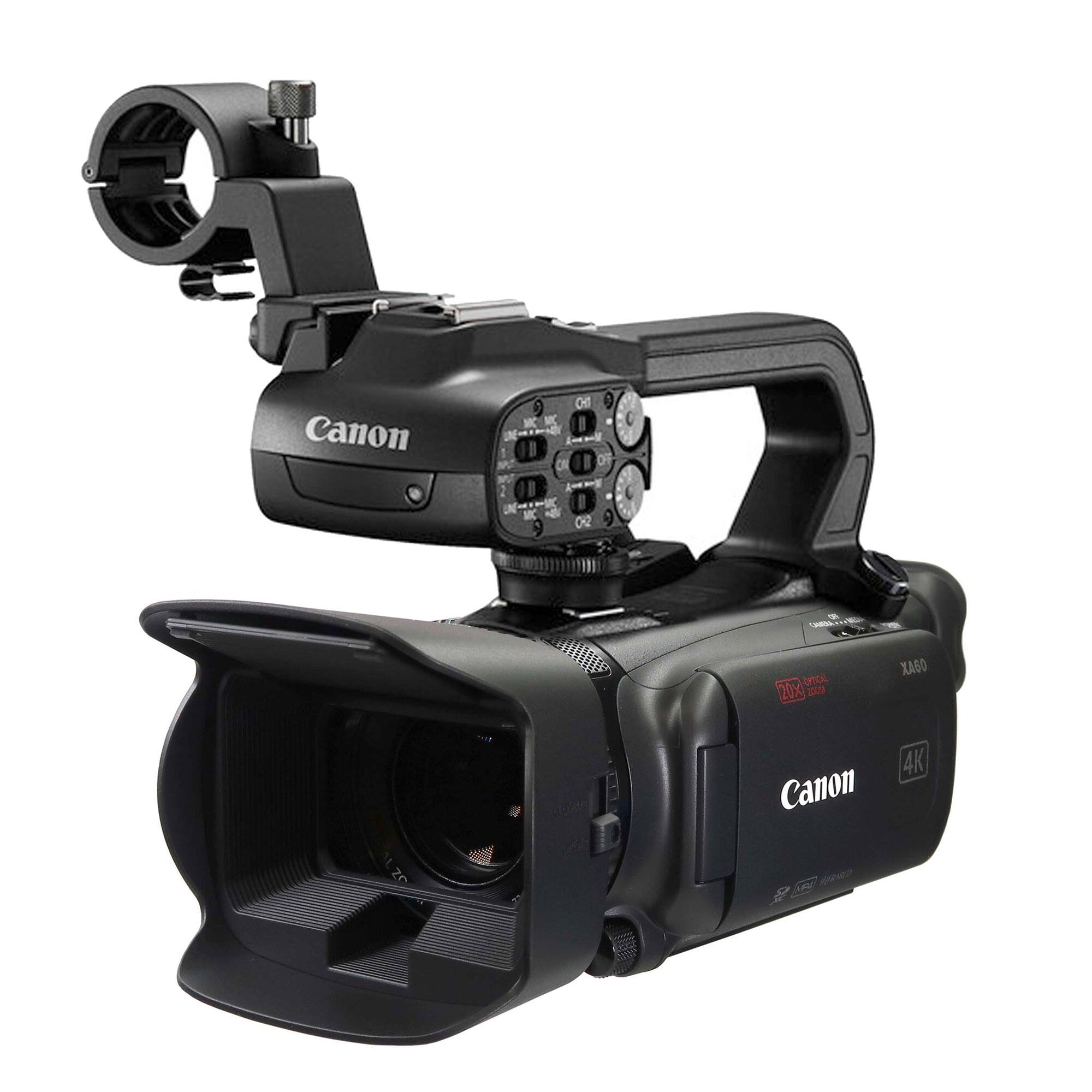 Canon - XA60 Professional UHD 4K Camcorder (Pal) - International Version - Black