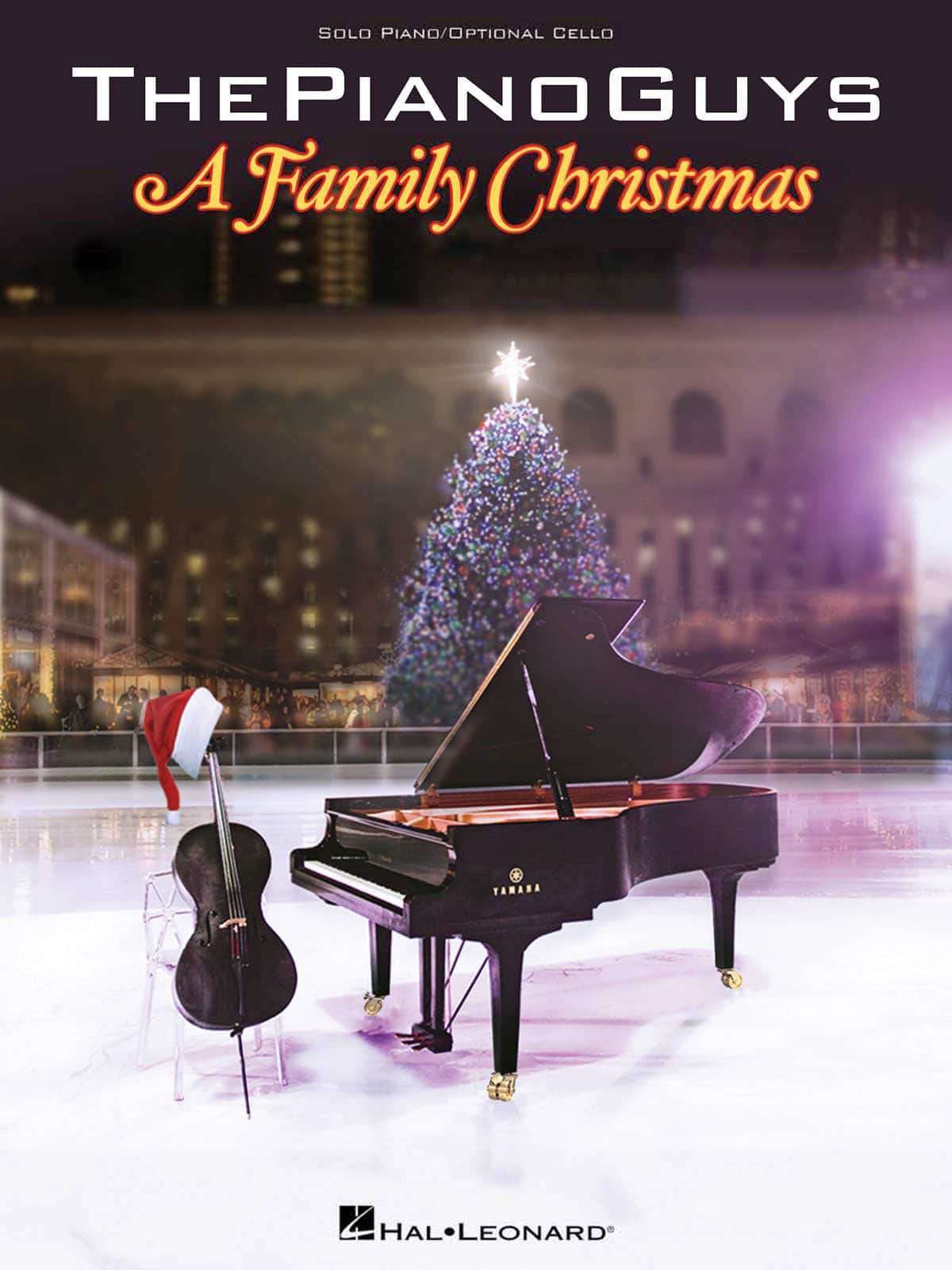 Hal Leonard - The Piano Guys A Family Christmas – Personality Softcover Piano Songbook with Optional Cello Parts (10 Songs)