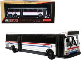 Iconic Replicas - 1980 Grumman 870 Advanced Design Transit Bus WMATA Metro Bus 16S Pentagon Washington DC Vintage Bus 1/87 - Multicolor