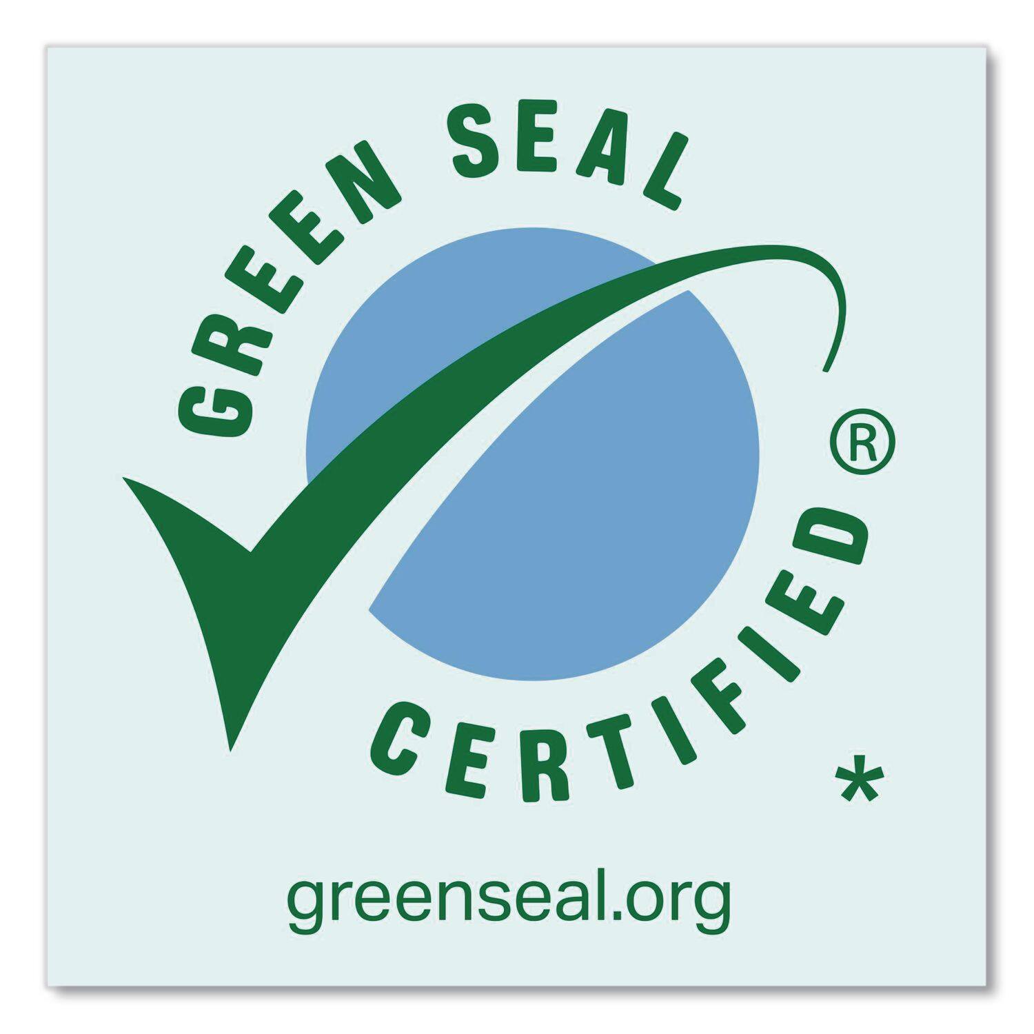 GREEN SEAL CERTIFIED  
greenseal.org