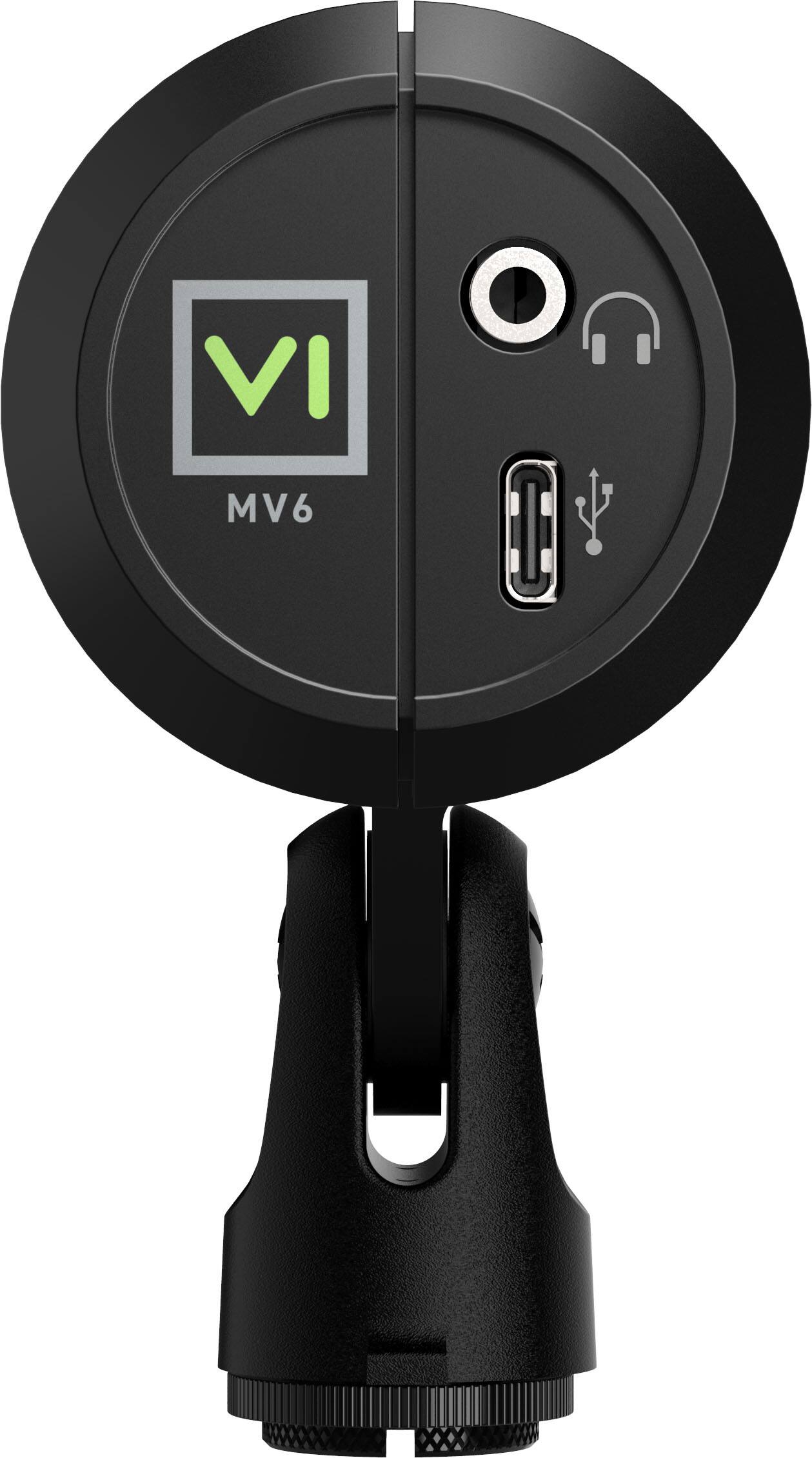 Alt View 2. Shure - MV6 USB Gaming Microphone Gen 2 - Black.
