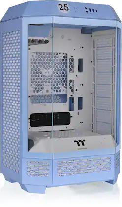 Thermaltake - The Tower 300 Micro ATX PC Case - Hydrangea Blue