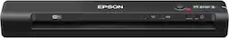 Epson - WorkForce ES-60W Wireless Mobile Color Sheetfed Document Scanner - Black - Front_Zoom