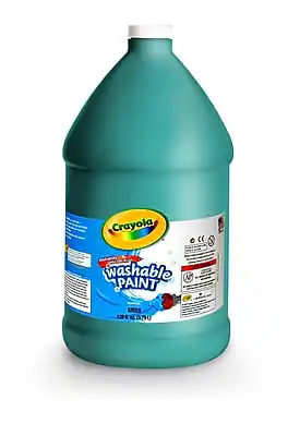 Crayola Washable Paint
Green
1 Gallon