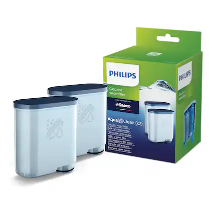 PHILIPS Calc and water filter ALSO APPROVED EM Saeco PHILIPS C ad nr watr Aqua Clean Calc 1 and water (x2) S sB filter Kalk Auton und Bcan 5000 Ve ansenatra Wasserfter Filtre a Oma Crtasaar aa 19 anticaicalre Kalk- aritars & water at 15000 C filter wrde me Antywapienn dn adda Rcaek sl hitr wody Filtru de a PA - sin calcar U sandra d - apa rs is A - -N