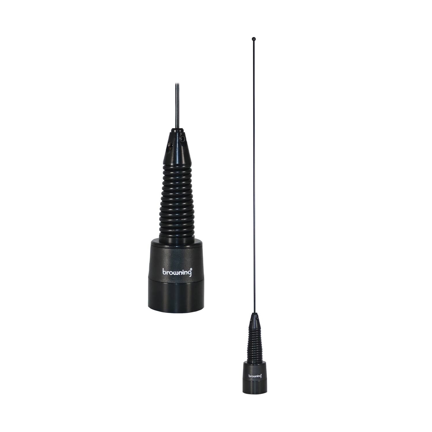 Front. Browning - Browning Br-167-b-s 160-watt Wide-band 136 Mhz To 174 Mhz Unity-gain Antenna With Nmo Mounting (black) - Black.