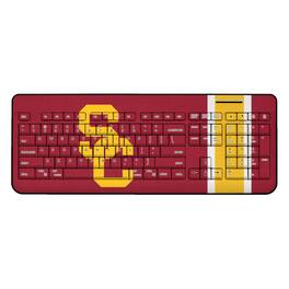Keyscaper - USC Trojans Wireless USB Keyboard - Multicolor