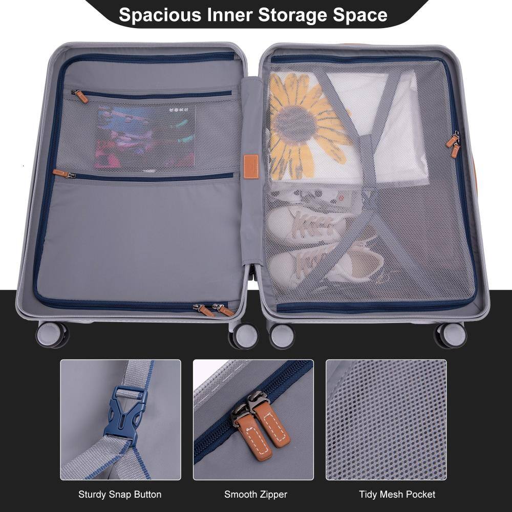 Spacious Inner Storage Space

Sturdy Snap Button

Smooth Zipper

Tidy Mesh Pocket