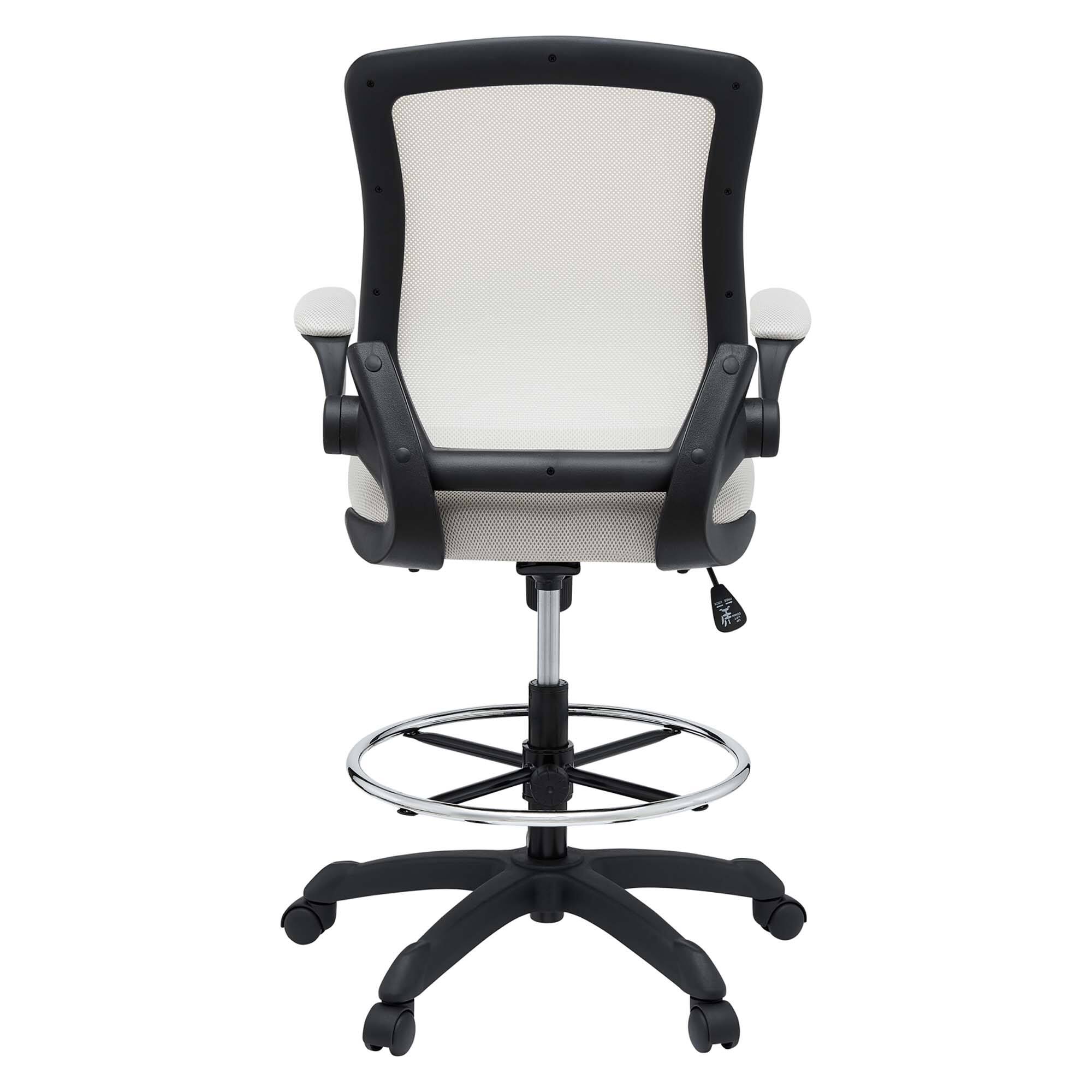 Alt View 6. Modway - Veer Drafting Chair by Modway - Gray.