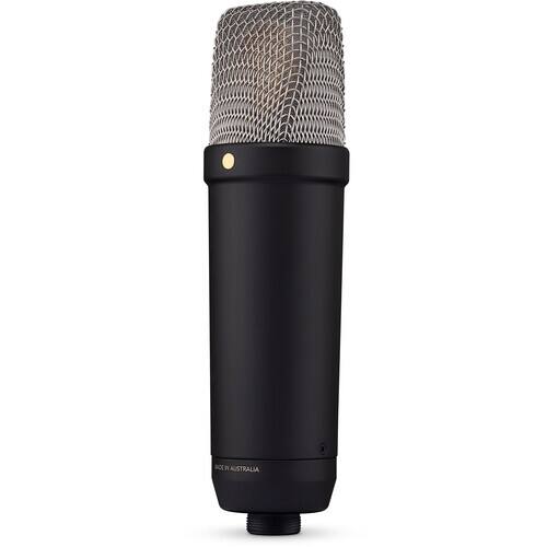 Alt View 4. RODE - RODE NT1 5th Gen Large-Diaphragm Cardioid Condenser Microphone | XLR/USB Hybrid Mic + More.