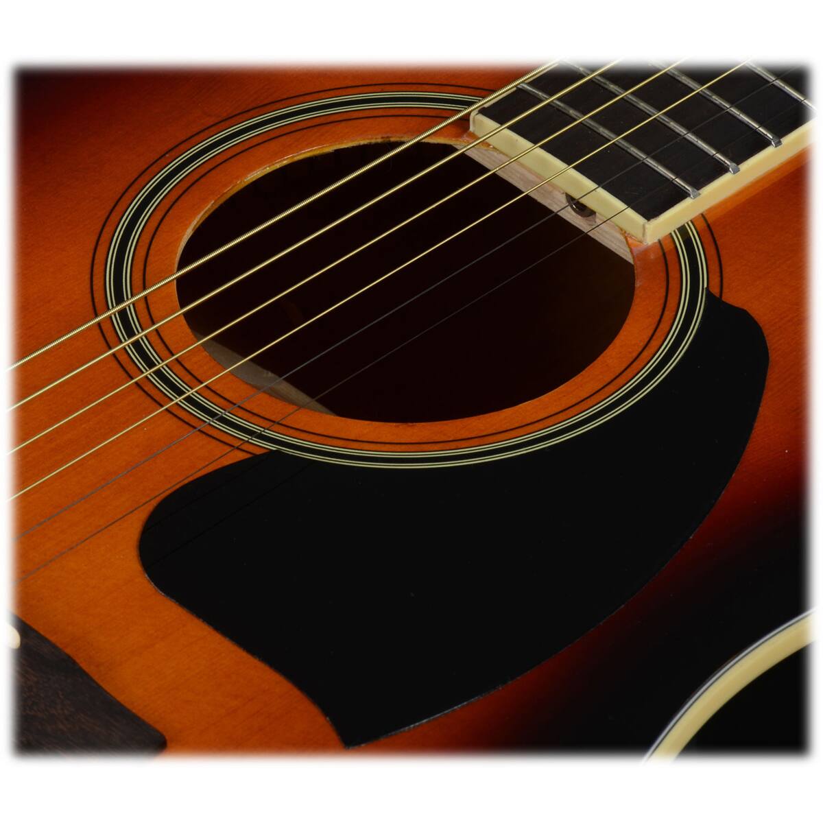 Alt View 9. Ibanez - Ibanez Performance PF15 Acoustic Guitar, Vintage Sunburst High Gloss.